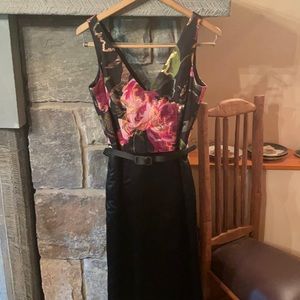 James Purcell silk evening Gown